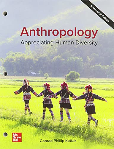 Looseleaf For Anthropology Appreciating Human Diversity