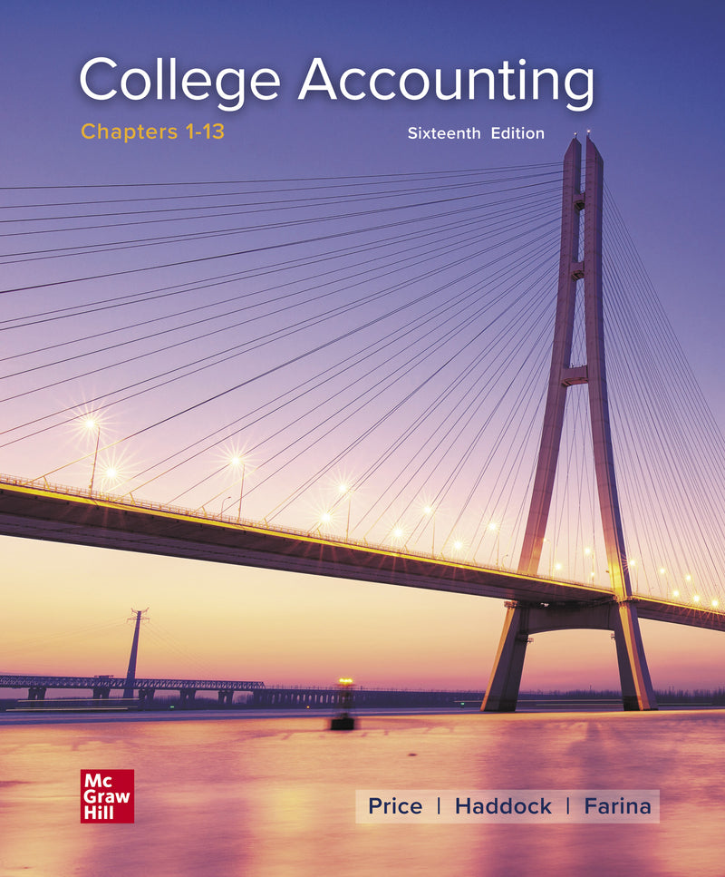 Loose Leaf College Accounting Chapters 1 13