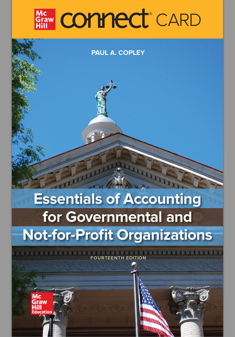 Connect Access Card For Essentials Of Accounting For Governmental & Not For Profit Organizations