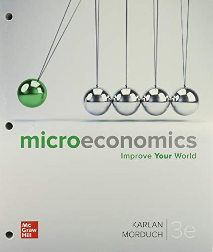 Gen Combo Looseleaf Microeconomics; Connect Access Card Microecon 3e