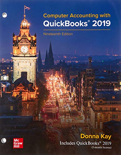 Gen Combo Ll Computer Accounting W Quickbooks 2019; Connect Access Card