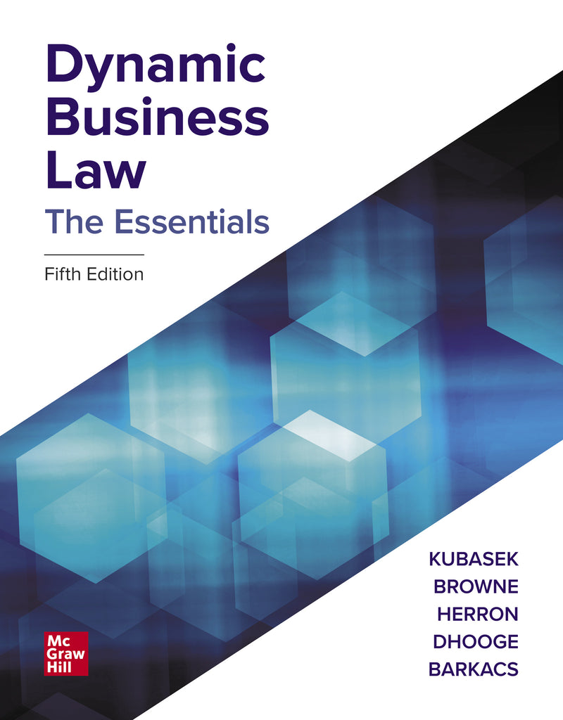Loose Leaf For Dynamic Business Law The Essentials 5e