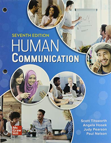 Gen Combo Loose Leaf Human Communication; Connect Access Card 7e