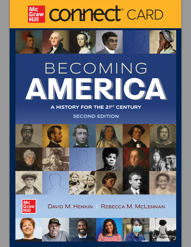 1t Connect Access Card For Becoming America 2e