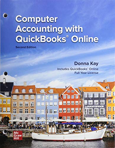 Loose Leaf For Computer Accounting With Quickbooks Online 2e