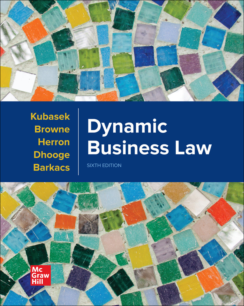 Loose Leaf For Dynamic Business Law 6e