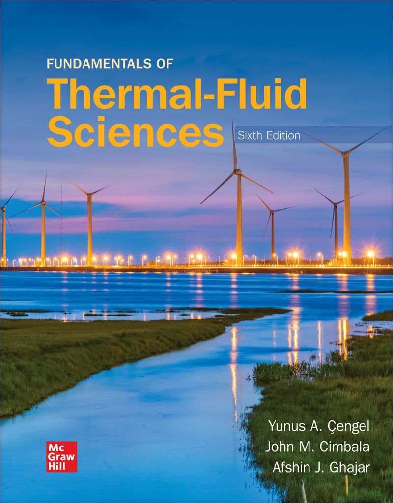 Loose Leaf For Fundamentals Of Thermal Fluid Sciences 6e