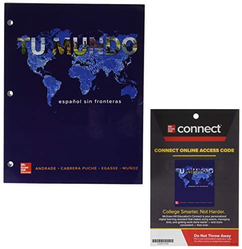 Gen Combo Loose Leaf Tu Mundo; 180 Day Connect Access Card 2e