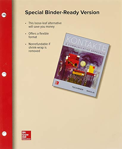 Gen Combo Loose Leaf Kontakte; Connect Access Card 8e