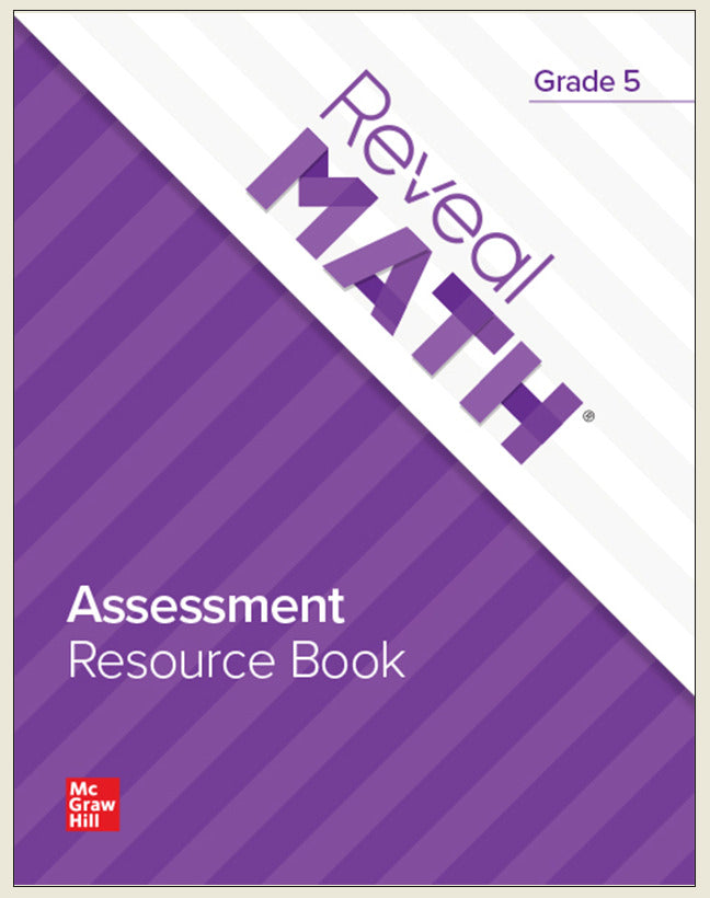 Reveal Math Assessment Resource Book Grade 5