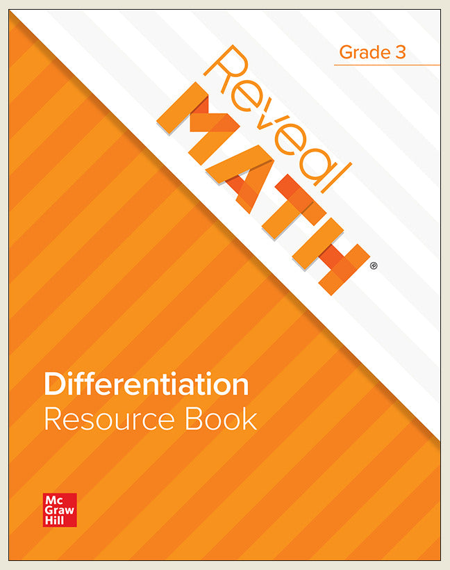 Reveal Math Differentiation Resource Book Grade 3