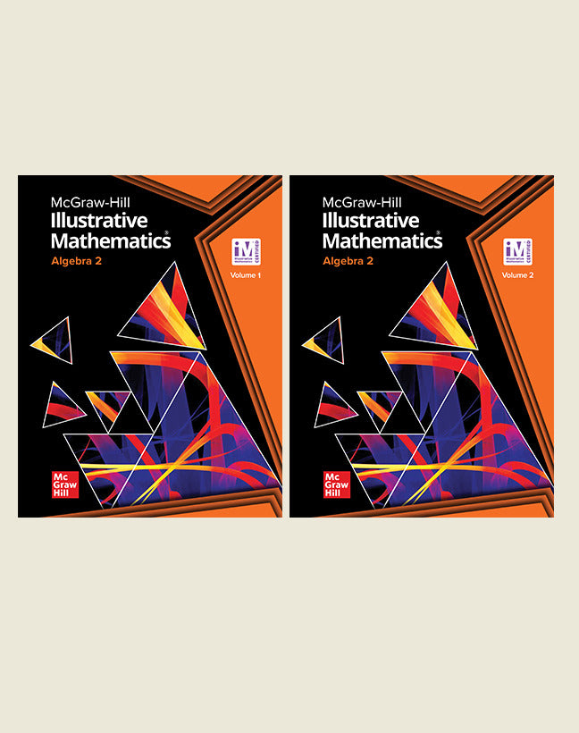 Illustrative Mathematics Algebra 2 Student Edition Bundle Vols 1 & 2