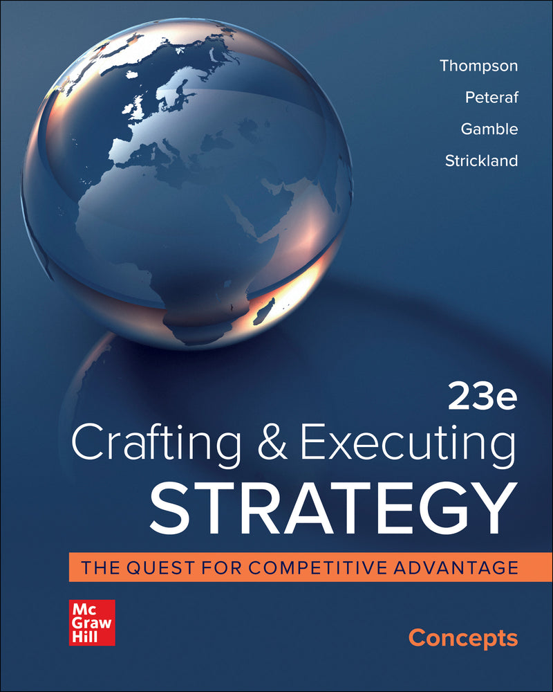 Loose Leaf For Crafting & Executing Strategy Concepts 23e