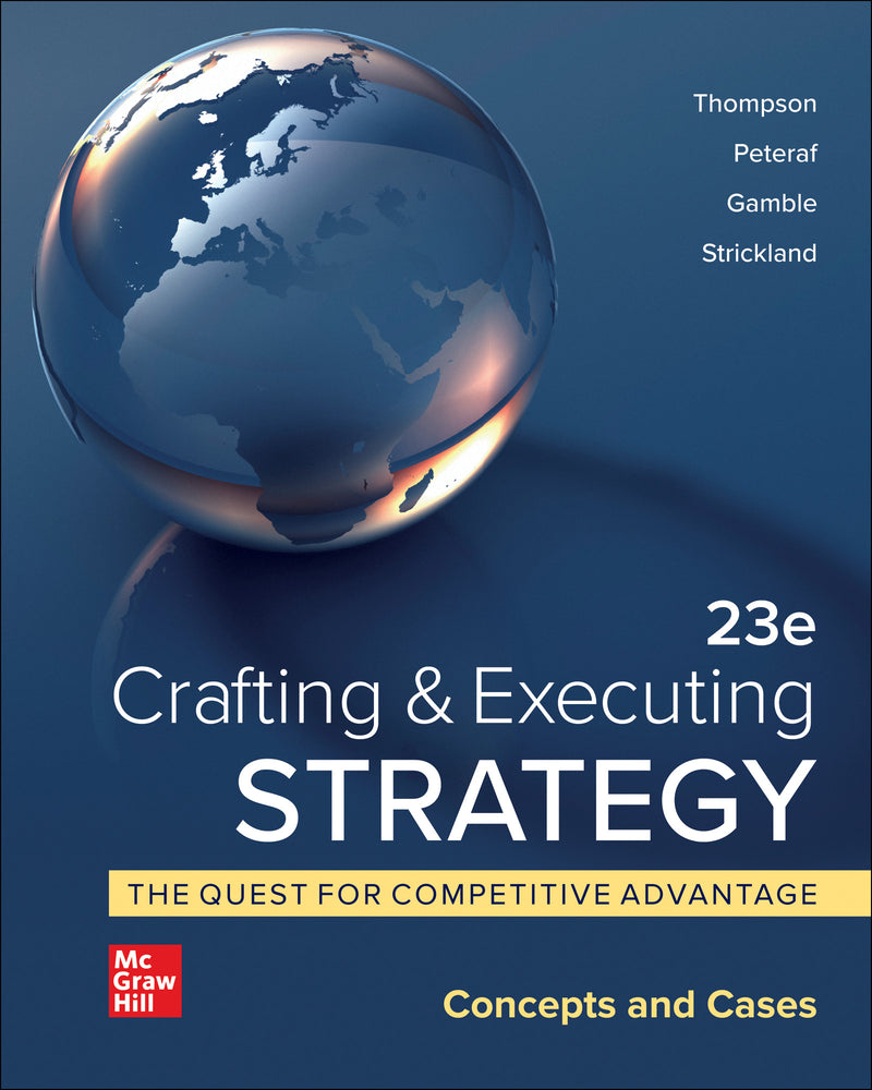 Loose Leaf For Crafting & Executing Strategy Concepts & Cases 23e