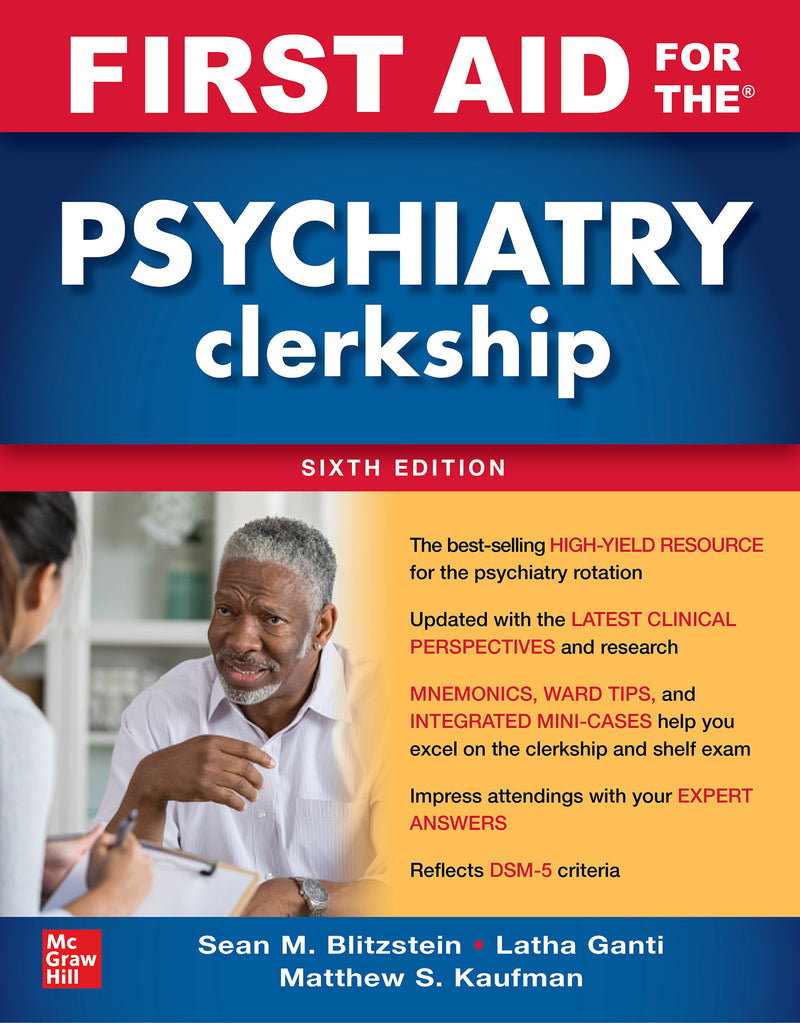 First Aid For The Psychiatry Clerkship Sixth Edition 6e