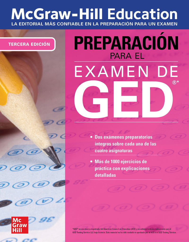 Mcgraw Hill Education Preparacion Para El Examen De Ged Tercera Edicion 3e