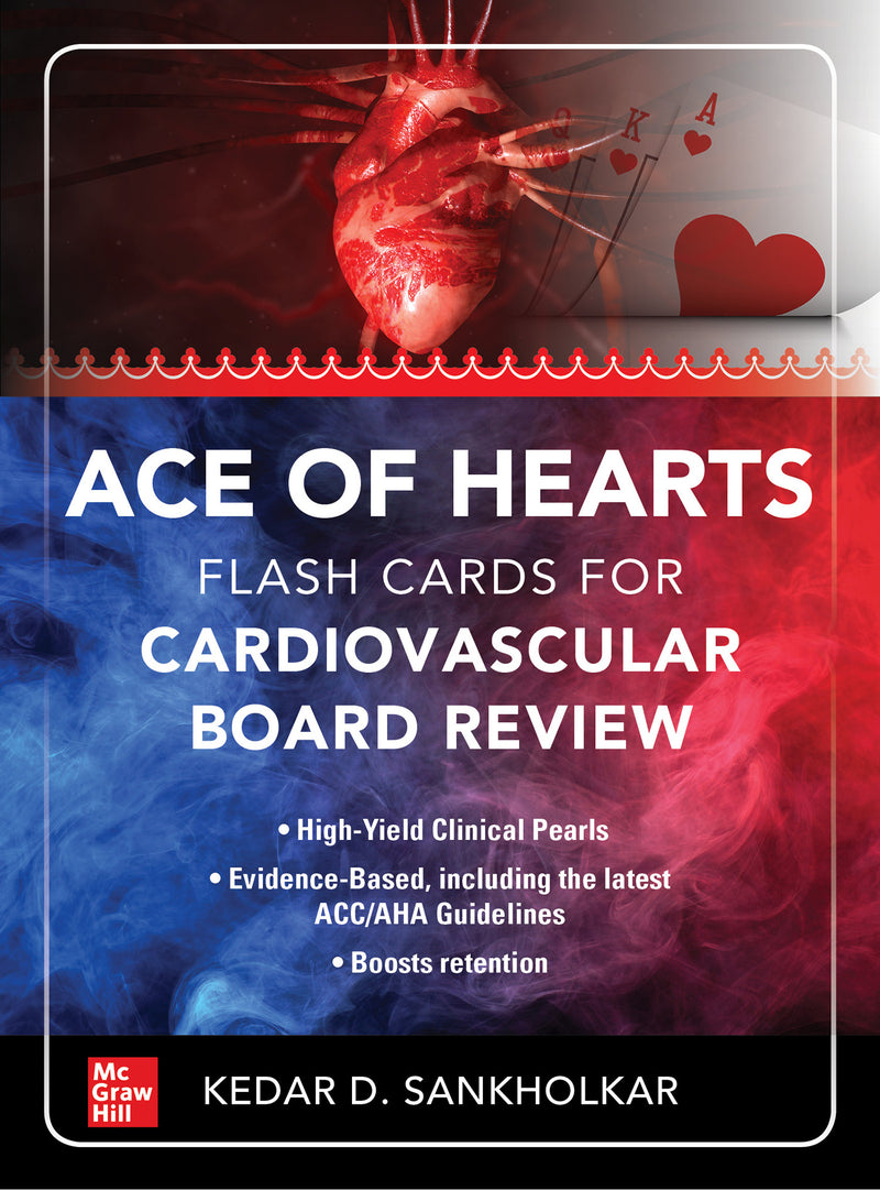 Ace Of Hearts Flash Cards For Cardiovascular Board Review