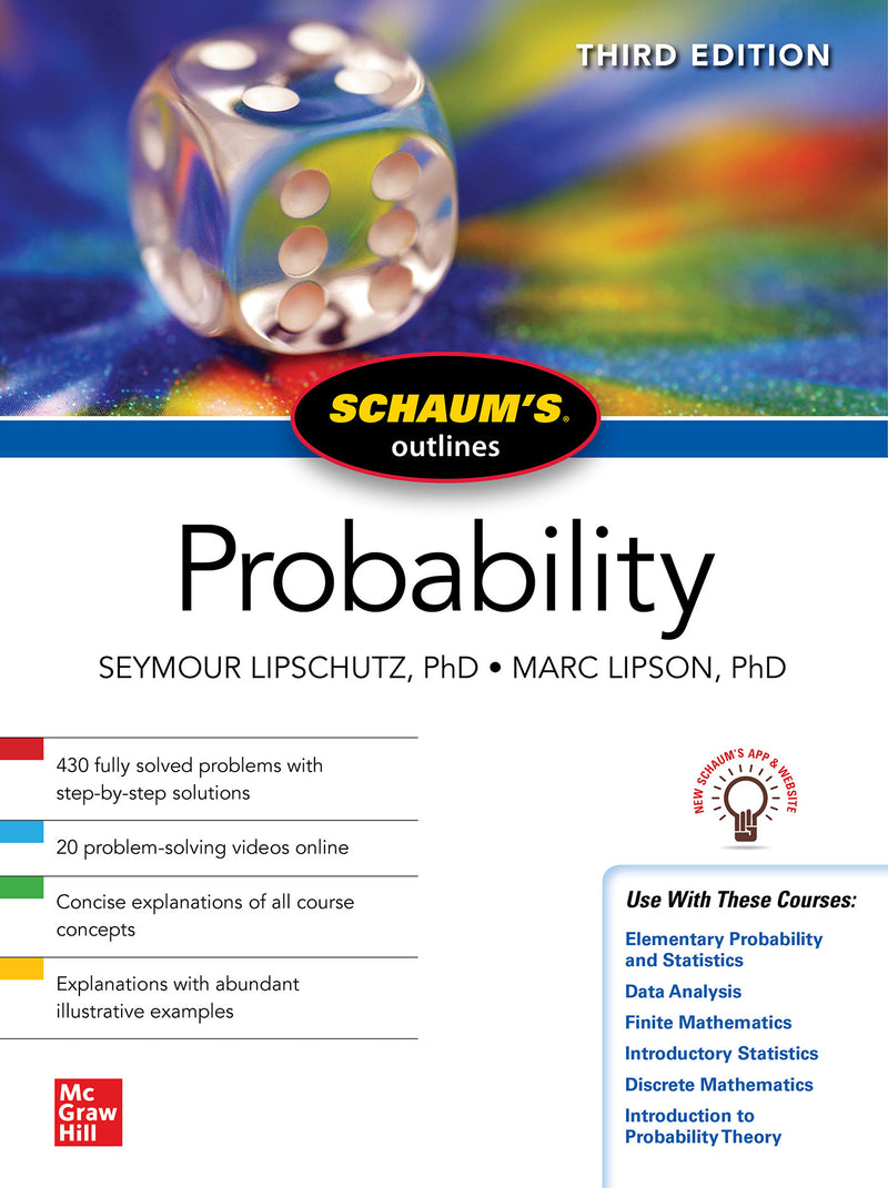 Schaums Outline Of Probability Third Edition 3e