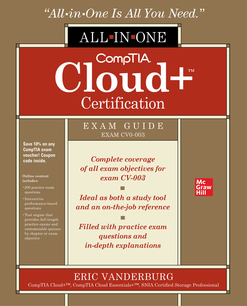 Comptia Cloud+ Certification All In One Exam Guide Exam Cv0 003