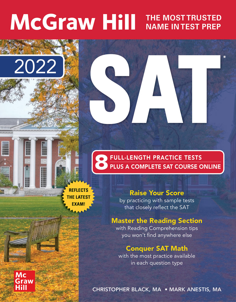 Mcgraw Hill Education Sat 2022