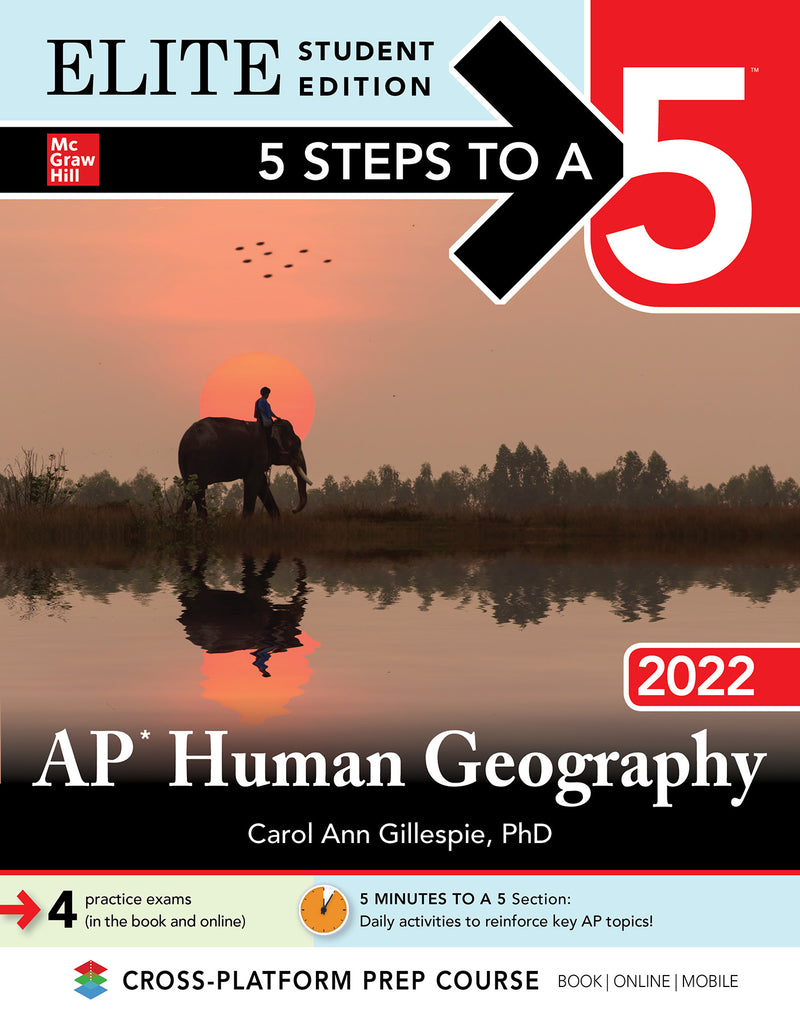 5 Steps To A 5 Ap Human Geography 2022 Elite Student Edition