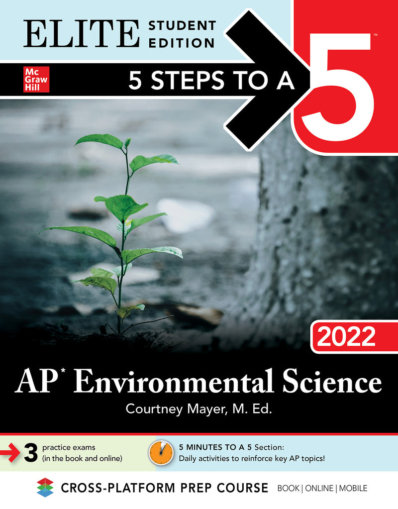 5 Steps To A 5 Ap Environmental Science 2022 Elite Student Edition