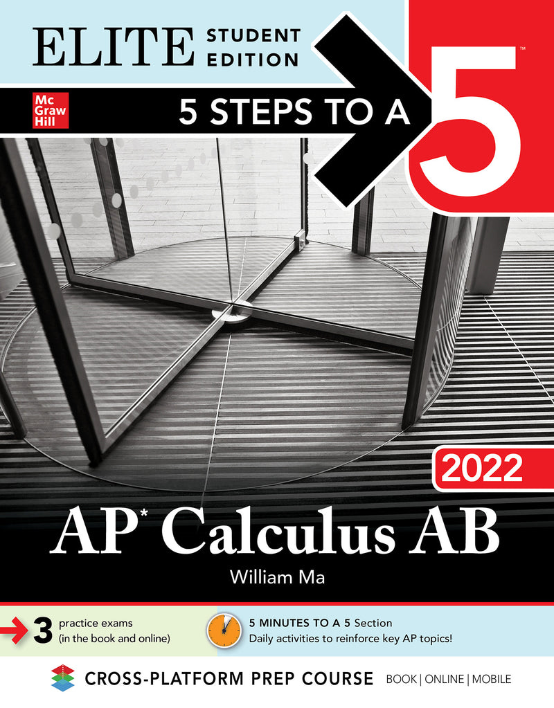 5 Steps To A 5 Ap Calculus Ab 2022 Elite Student Edition
