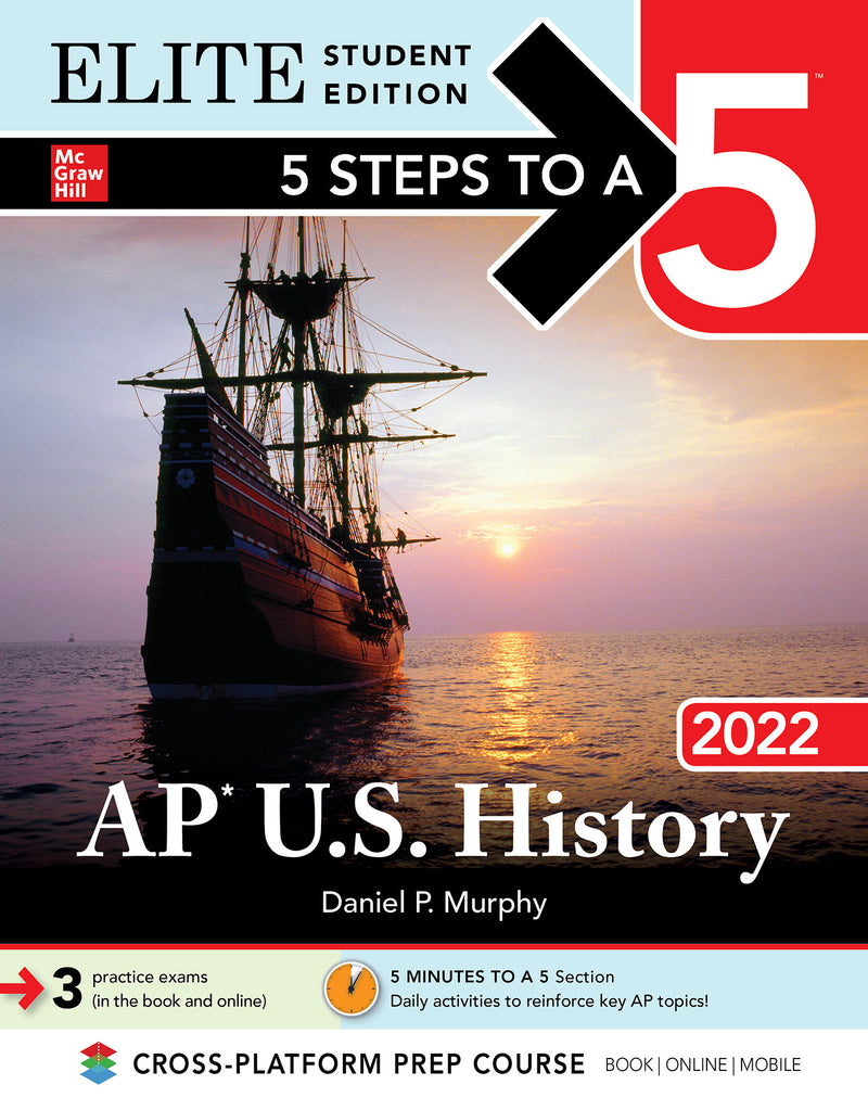 5 Steps To A 5 Ap U.s History 2022 Elite Student Edition