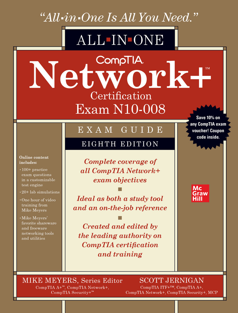 Comptia Network+ Certification All In One Exam Guide Eighth Edition Exam N10 008 8e