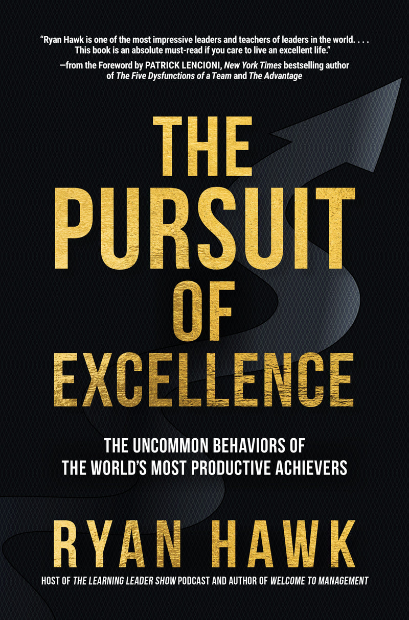 The Pursuit Of Excellence The Uncommon Behaviors Of The Worlds Most Productive Achievers