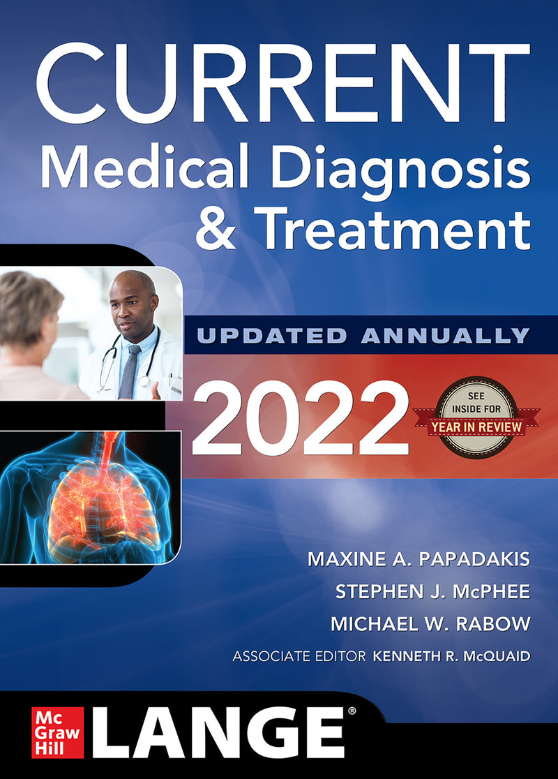 Current Medical Diagnosis & Treatment 2022 61e