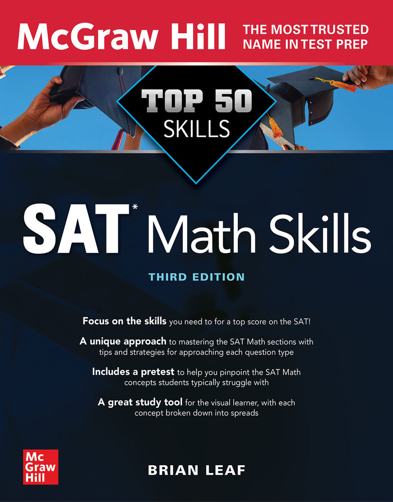 Top 50 Sat Math Skills Third Edition 3e