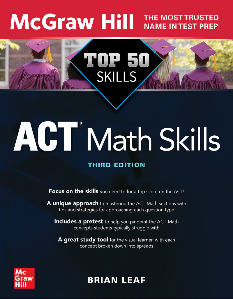 Top 50 Act Math Skills Third Edition 3e