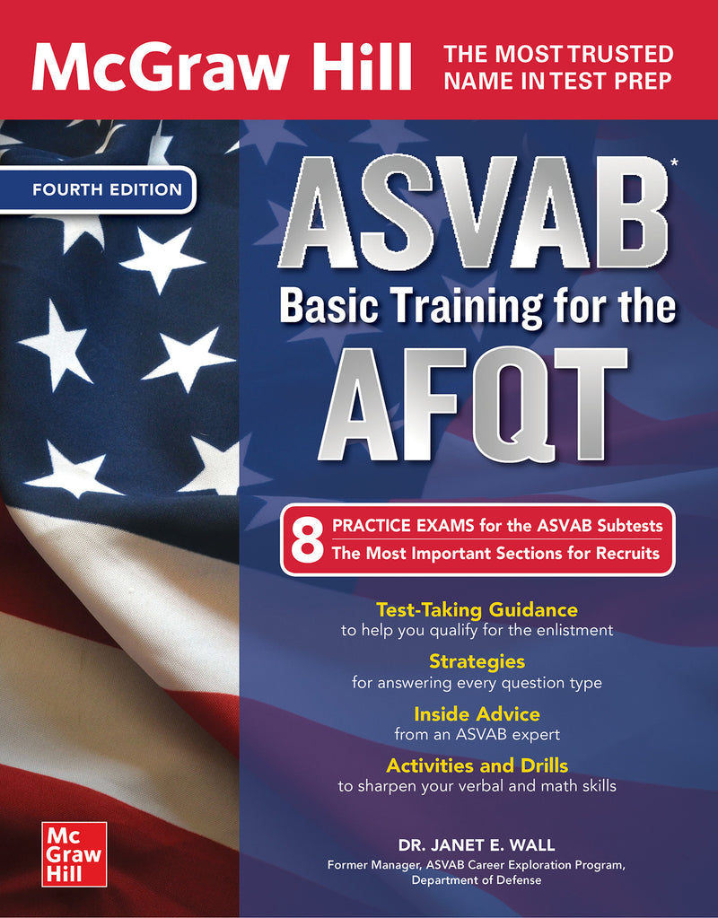 Mcgraw Hill Asvab Basic Training For The Afqt Fourth Edition 4e
