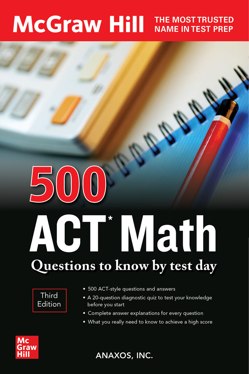 500 Act Math Questions To Know By Test Day Third Edition 3e