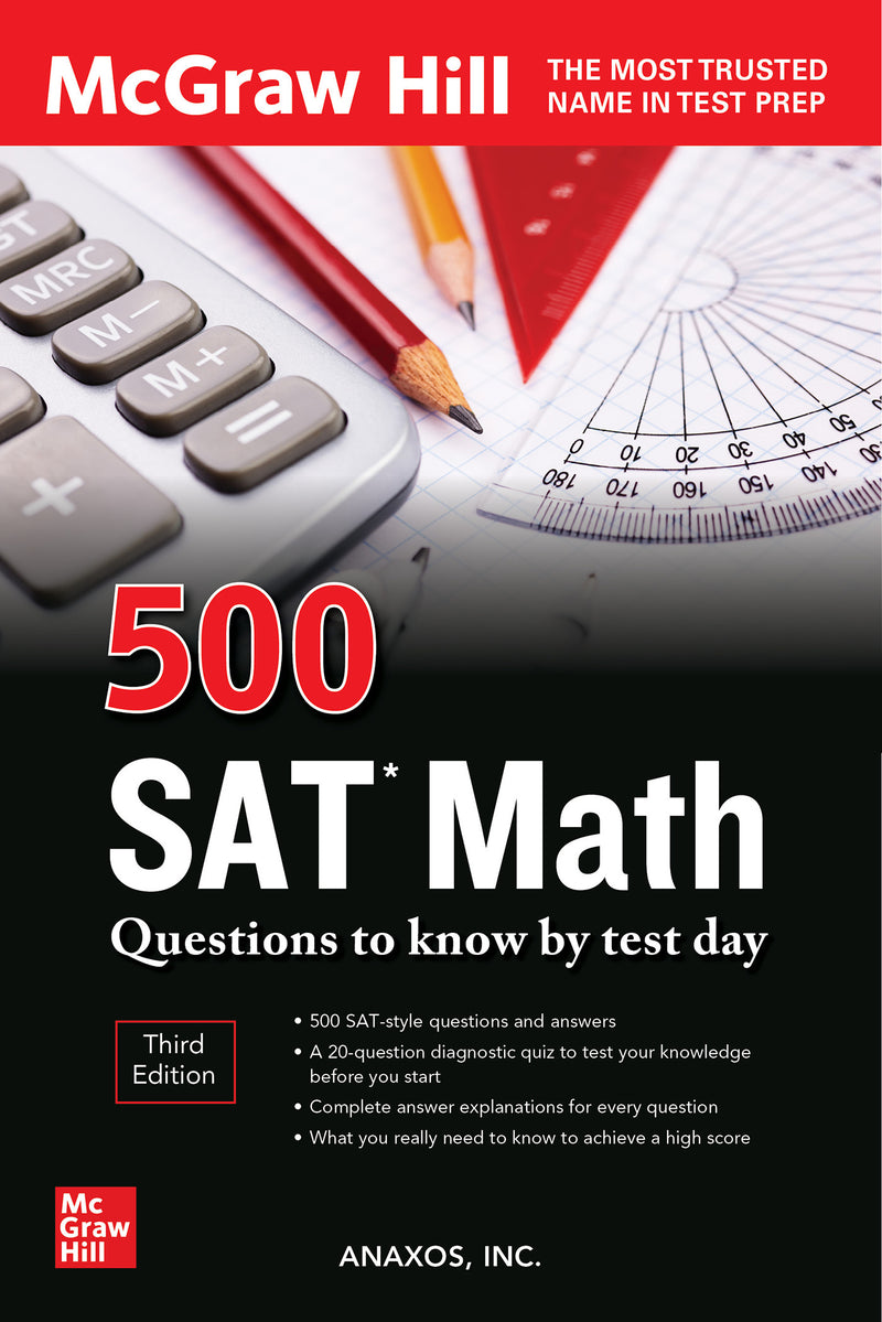 500 Sat Math Questions To Know By Test Day Third Edition 3e