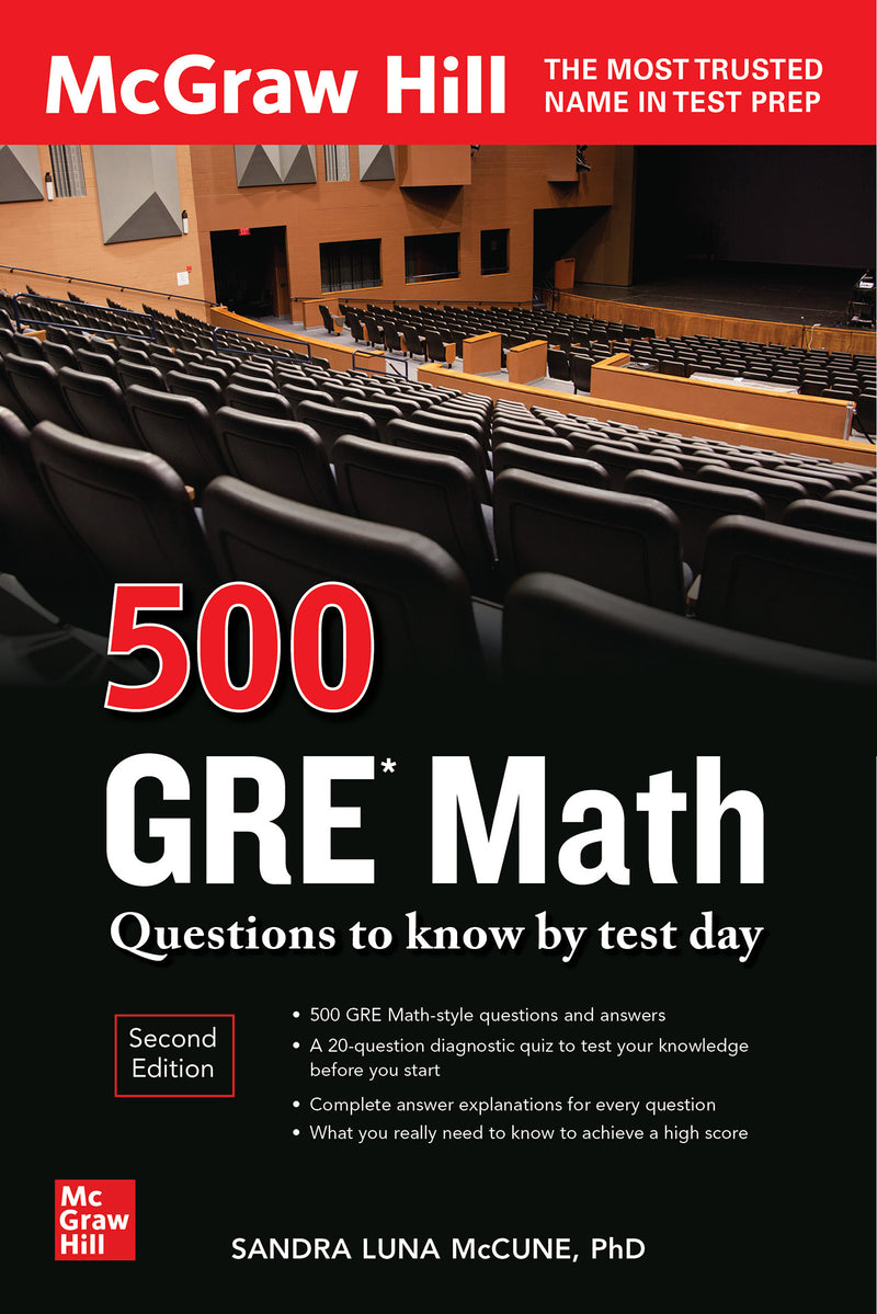 500 Gre Math Questions To Know By Test Day Second Edition 2e