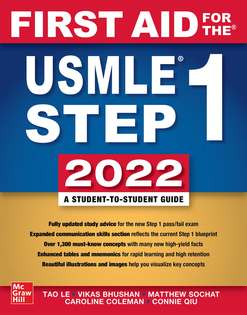 First Aid For The Usmle Step 1 2022 Thirty Second Edition 32e