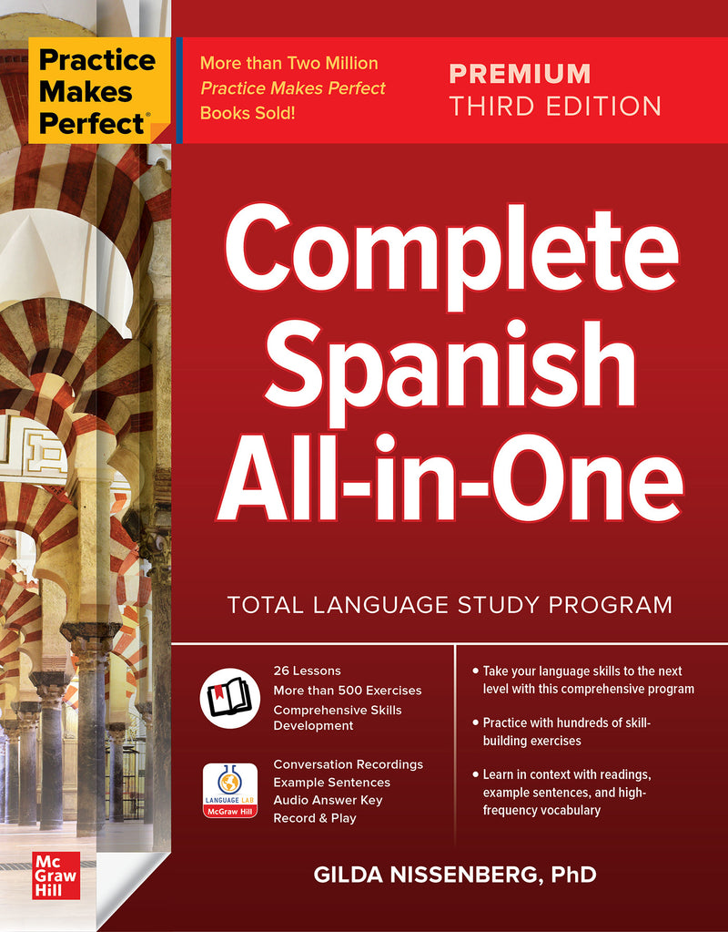 Practice Makes Perfect Complete Spanish All In One Premium Third Edition 3e