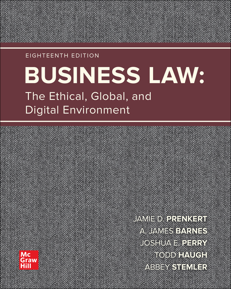 Loose Leaf For Business Law