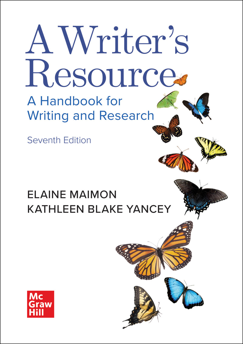 A Writers Resource Comb Version Student Edition 7e