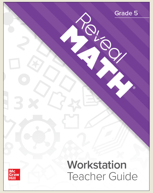 Reveal Math Workstation Teacher Guide Grade 5