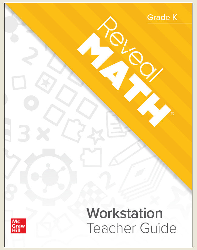 Reveal Math Workstation Teacher Guide Grade K
