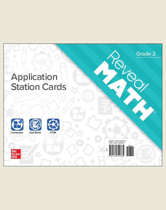 Reveal Math Application Station Cards Grade 2