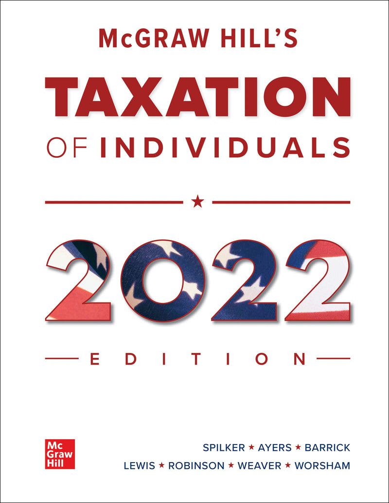 Loose Leaf For Mcgraw Hills Taxation Of Individuals 2022 Edition