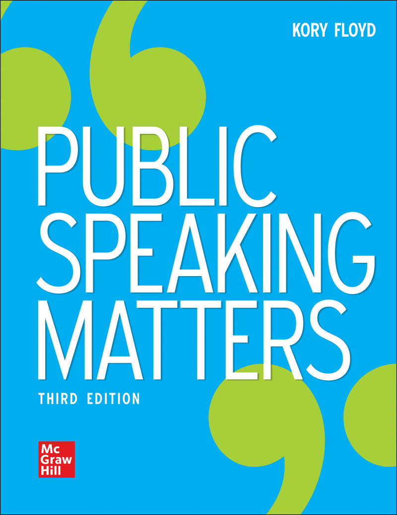 Loose Leaf For Public Speaking Matters 3e
