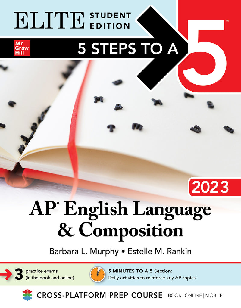 5 Steps To A 5 Ap English Language & Composition 2023 Elite Student Edition