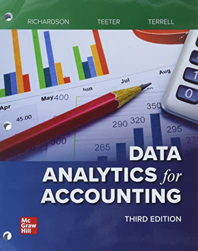 Loose Leaf For Data Analytics For Accounting 3e
