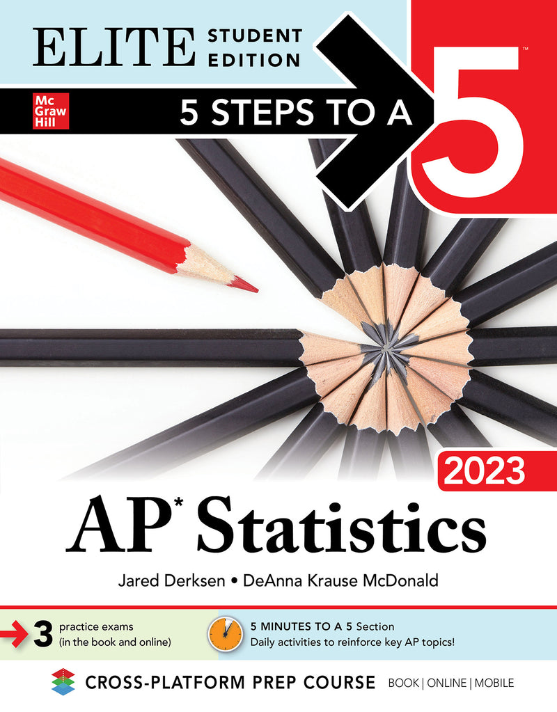 5 Steps To A 5 Ap Statistics 2023 Elite Student Edition