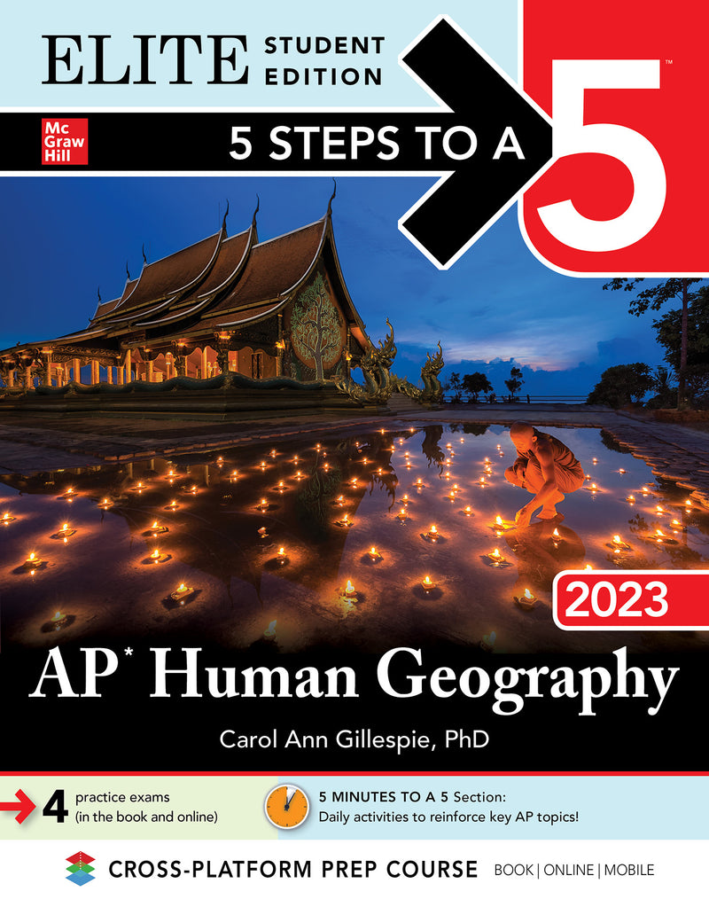 5 Steps To A 5 Ap Human Geography 2023 Elite Student Edition